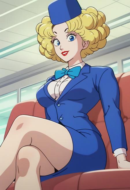 3 Extra Girls (Madam, Flight Attendant, Information Desk Attendant) / Dragon Ball (TV series)
