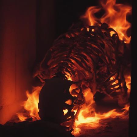 Inside Crematorium