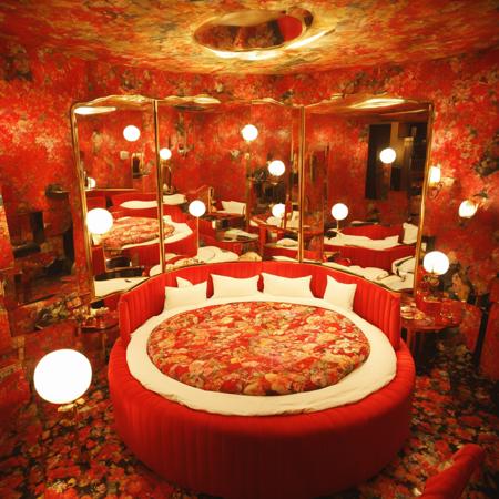 回転ベッド / retro LOVE HOTEL SDXL