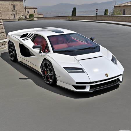 Lamborghini Countach LPI-800-4 Bianco Siderale