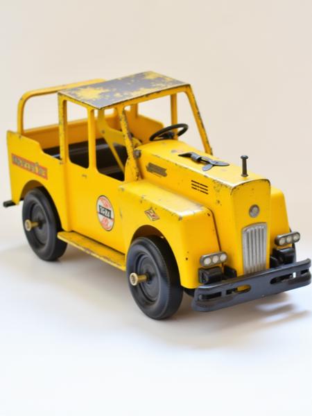 Pressed Steel Toy Vintage Vehicle LoRA