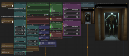 Boto's SDXL ComfyUI Workflow版本v1.1 (ID: 151061)
