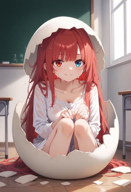 [SDXL&Pony] hatching / 孵化 / 卵からの誕生