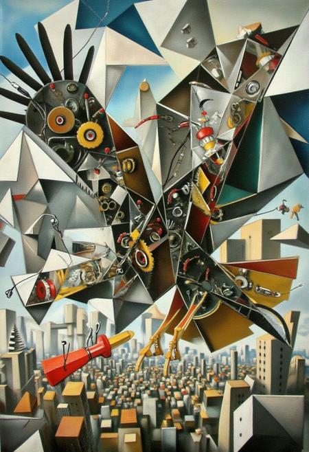 Cubism Strokes