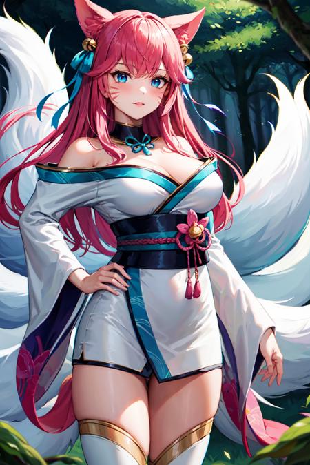 Ahri (Normal, PopStar, Star Guardian, Sprit Blossom) / League of Legends