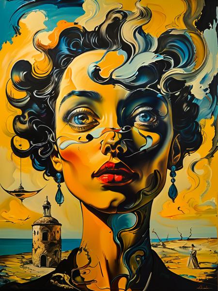 style of Salvador Dali [SDXL] 114版本v1.0 (ID: 496932)