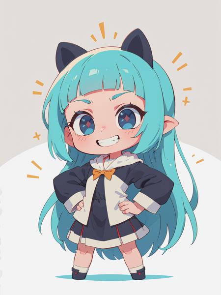 Hime Style Hair (SD)
