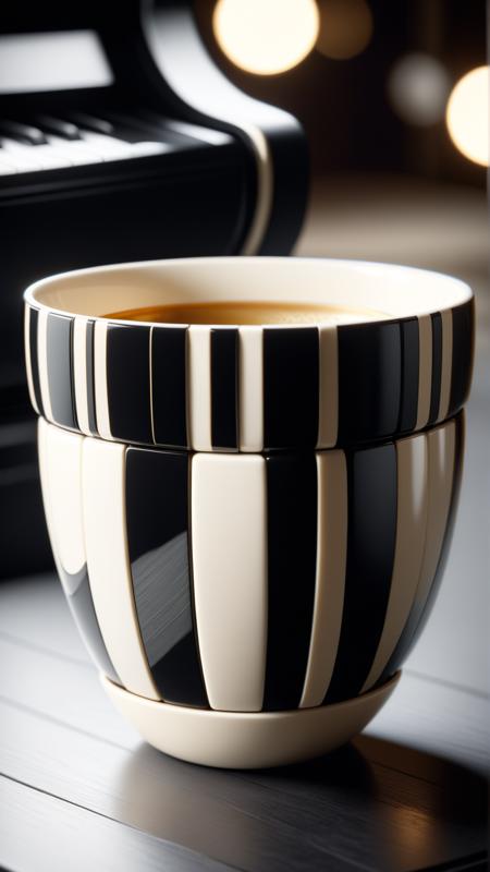 Piano Style SDXL - Ebony & Ivory Aesthetic