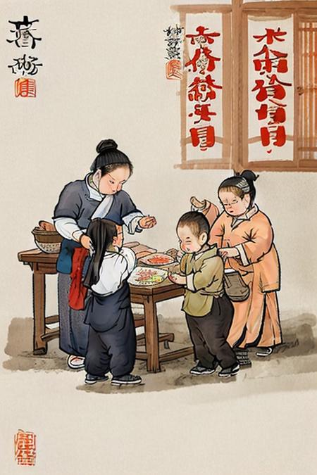 Chinese painting style