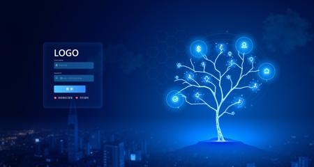 Flux-HUD Login interface