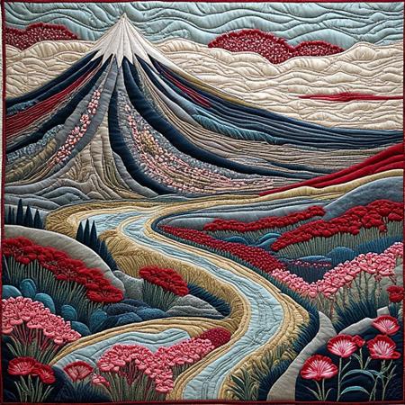 Embroidered Quilting Flux LoRA