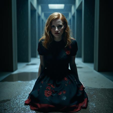 Jessica Chastain FLUX 1D