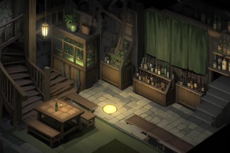 XL Hades Isometric Grid Map, Tile Map, Level, Scene, Environment Design Tools