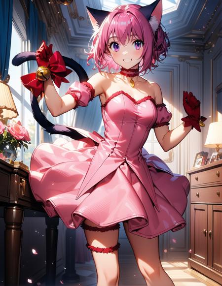 [Animagine & Pony] Mew Ichigo / Tokyo Mew Mew / ミュウイチゴ / 東京ミュウミュウ