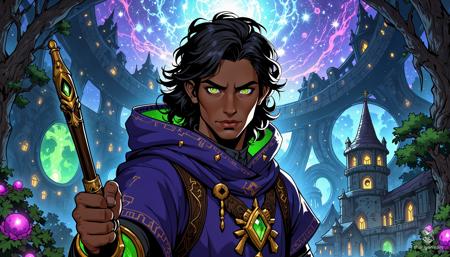 Stylized Fantasy Illustration