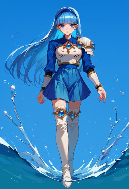 Umi Ryuuzaki - Magic Knight Rayearth [3 Outfits] 【Illustrious+Pony】
