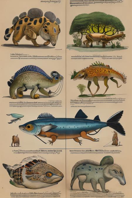 style of Codex Seraphinianus 212版本v1.0 (ID: 563970)