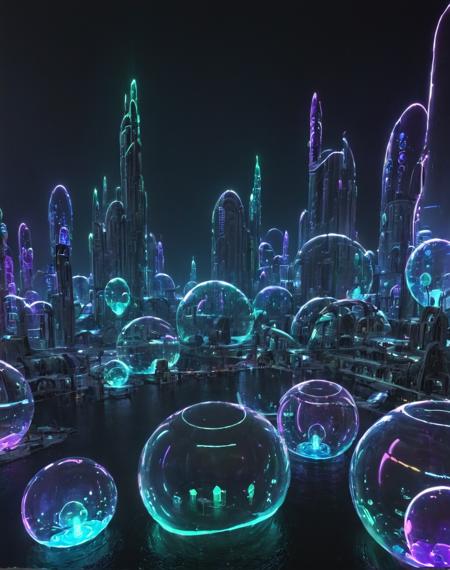 Glowing bubble XL