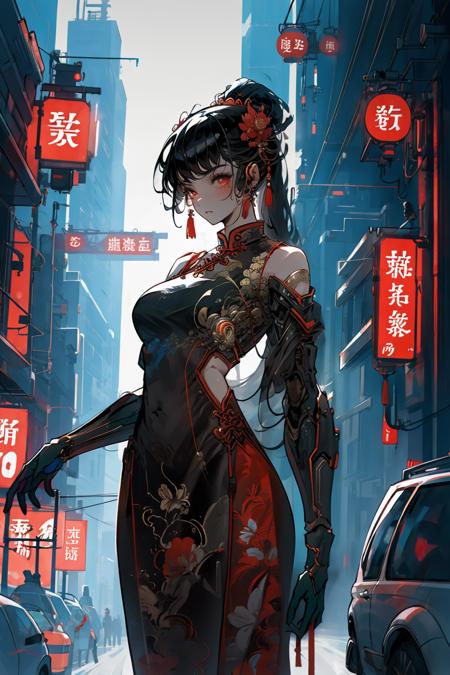 Cyberhanfu 赛博国风/Cyber Chinese style