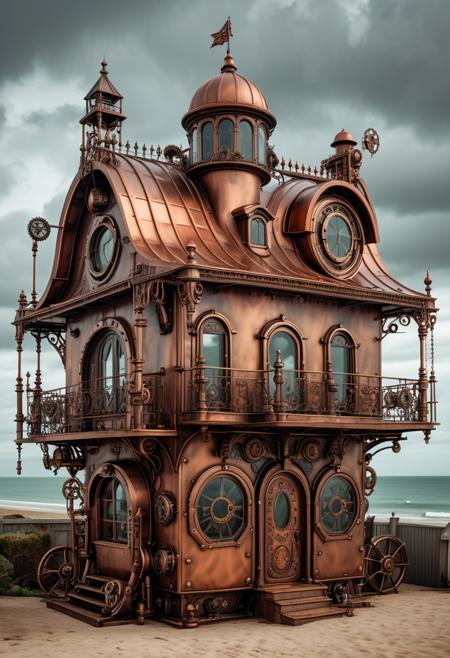 Dynamic Wildcard - steampunk house unleashed