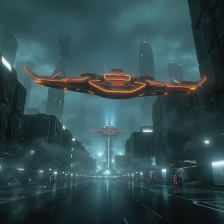 Tron Legacy Style - [Flux, SD1.5]