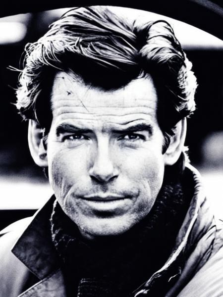 Pierce Brosnan as James Bond SDXL