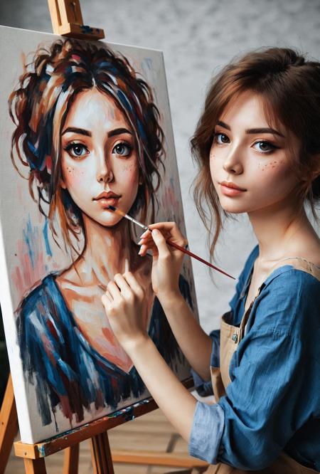 Painting a Self-Portrait