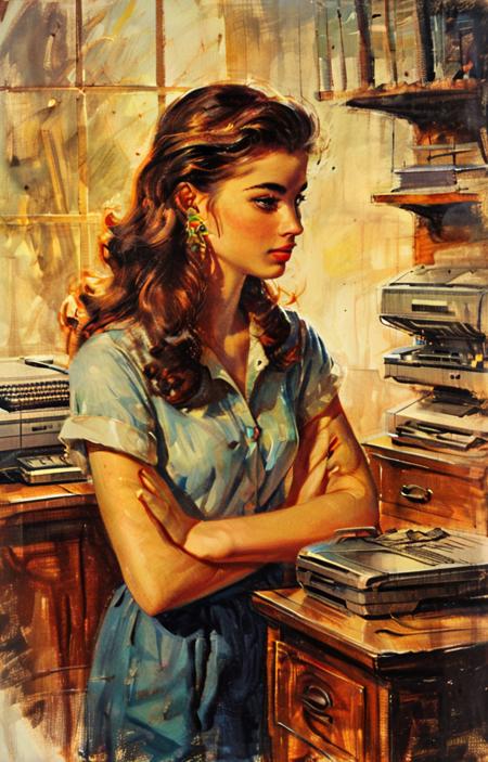An American style promotional painting style from the last century - tangbohu [SDXL] 4