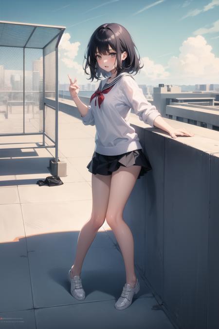 School rooftop