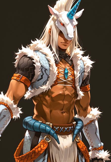 Monster Hunter - Kirin Armor - Male (キリン装備 男) ponyXL
