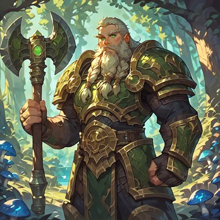 Pony World of Warcraft Dwarf - By HailoKnight