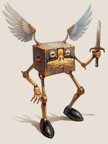 Modron from DND (pony and XL1.0)