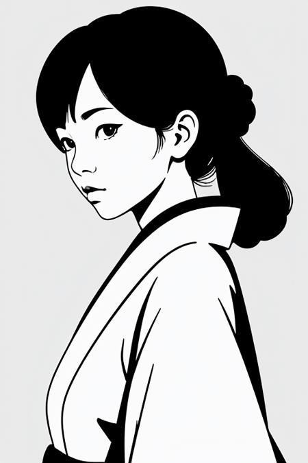 To-reduce color - Line art and minimalist illustration style