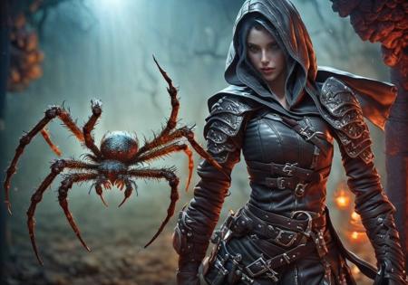 Giant spider lair