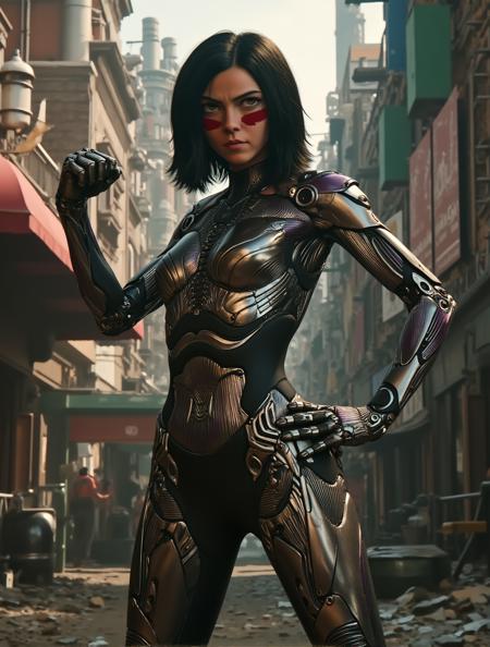 Alita: Battle Angel - Flux1.D & SDXL