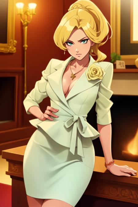 Chic Lapel Suit Dress | Power To The Peplum