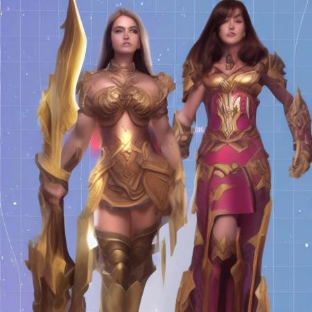 a-female-hero-from-the-legend-of-mir版本learned embeds (ID: 361)
