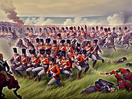 Napoleonic Era Battle Painting
