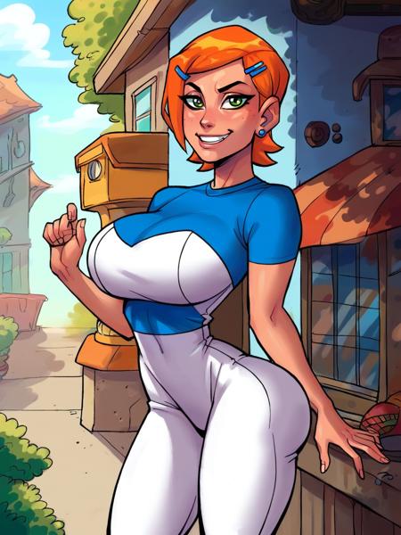 Gwen Tennyson (Ben 10) PonyDiffusionXL