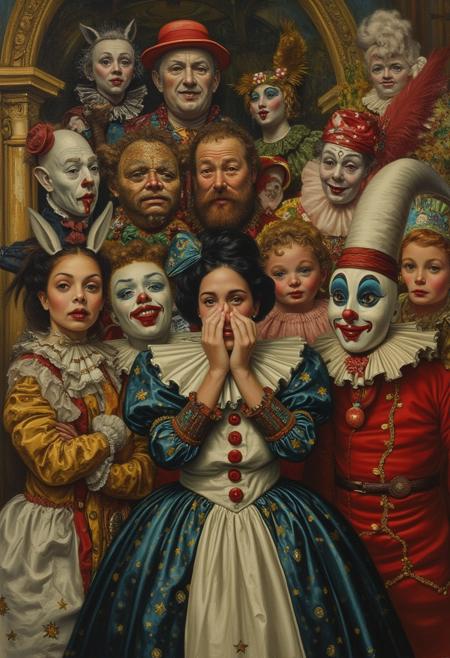 style of Michael Cheval [FLUX] 129