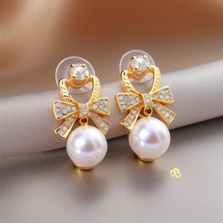 pearl earrings lora - 珍珠耳环