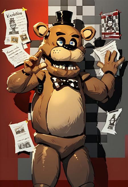 PonyXL + Illustrious Freddy Fazbear FNAF / Five Nights at Freddy's