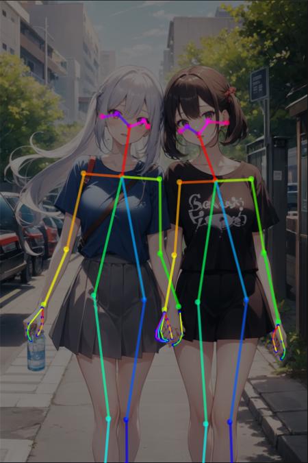 [OpenPose] Holding hands版本Hands side-by-side v1.0 (ID: 157810)