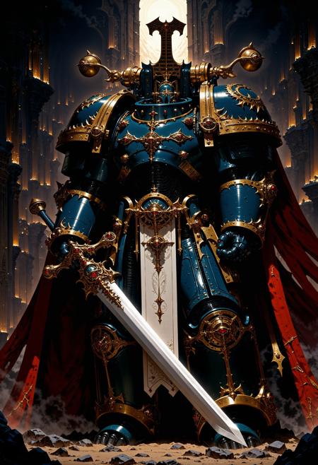 The Space Marines Warhammer 40K | Flux + Pony