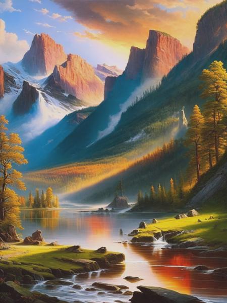 Thomas Moran Style