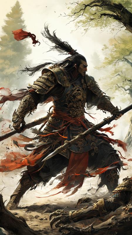 AiARTiST 绝尘 Ancient Chinese general LoRA XL
