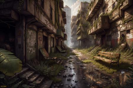 Old Time Post Apocalyptic Enviroment