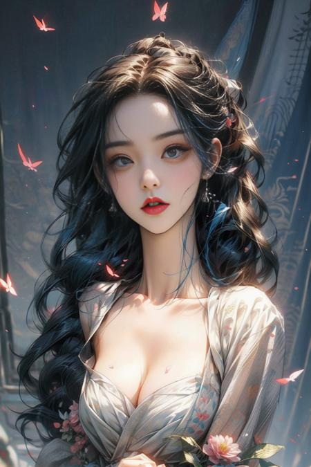 Box series -- Chinese style sister dark green robe