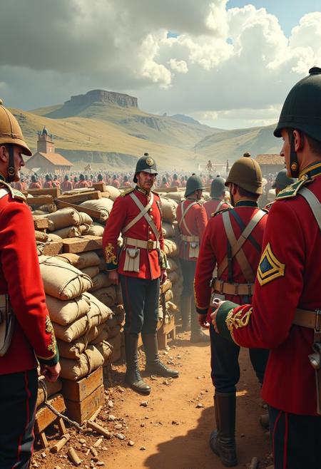 Welsh Guard - 1879 - British Army (Flux)版本V1 (ID: 819849)
