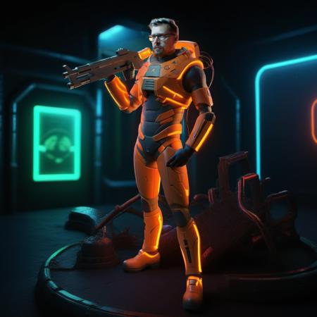 Gordon Freeman - Half Life - Realistic SDXL